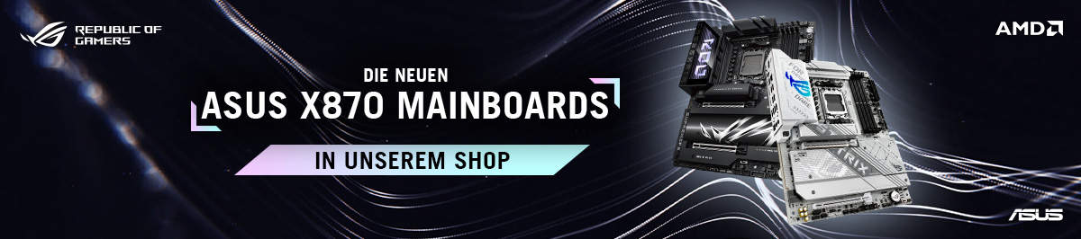 Entdecke leistungsstarke PC-Systeme mit ASUS X870 Mainboards im CSL Computer Online-Shop – ideal für High-Performance-Gaming und anspruchsvolle Anwendungen.