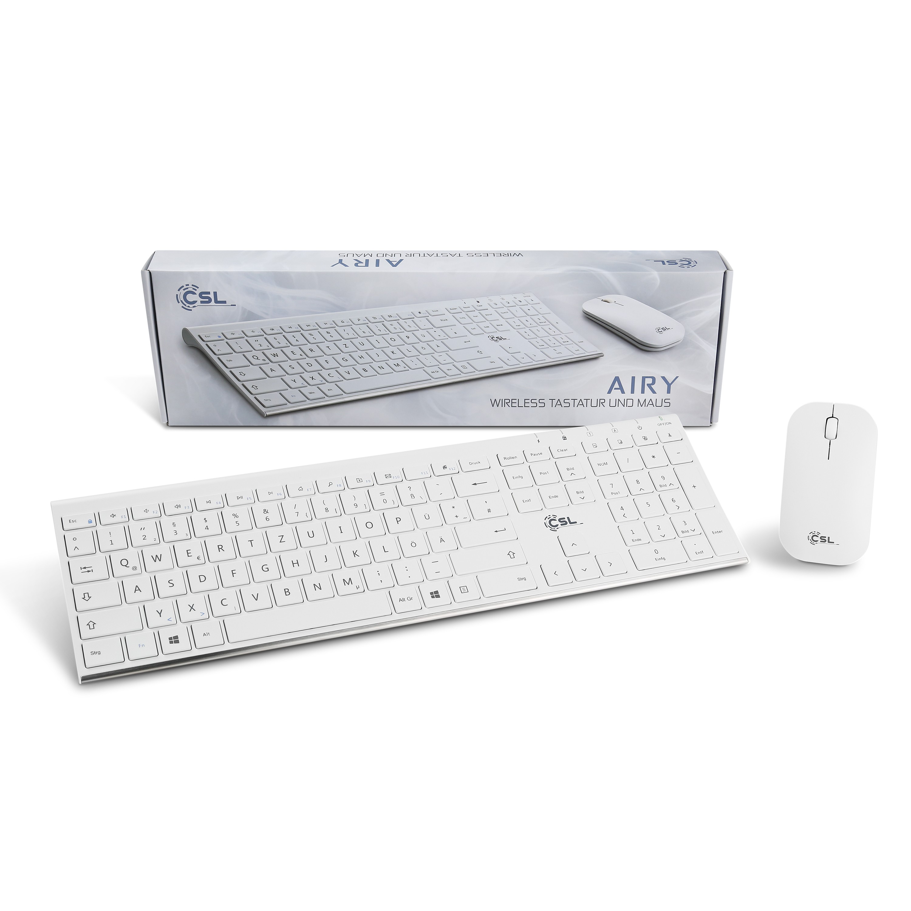 AIRY wireless | Maus CSL Computer CSL und Tastatur