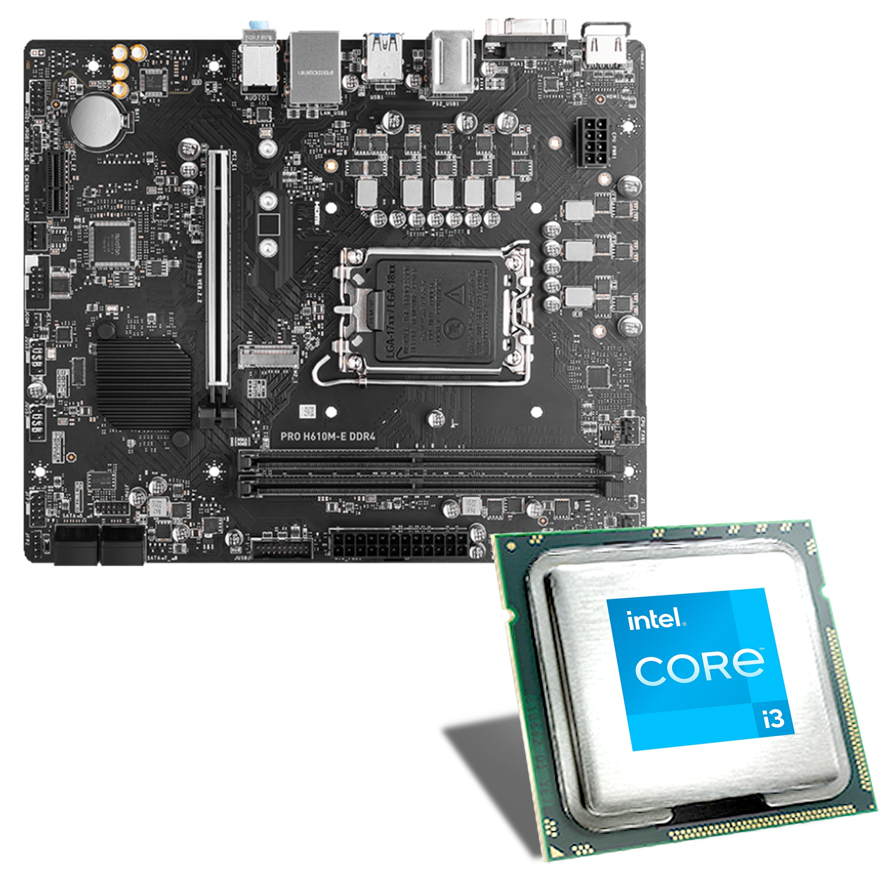 intel Core i5 13500 MSI PRO B760 P WIFI DDR4 PC Build with Corsair 4000D  AirFlow