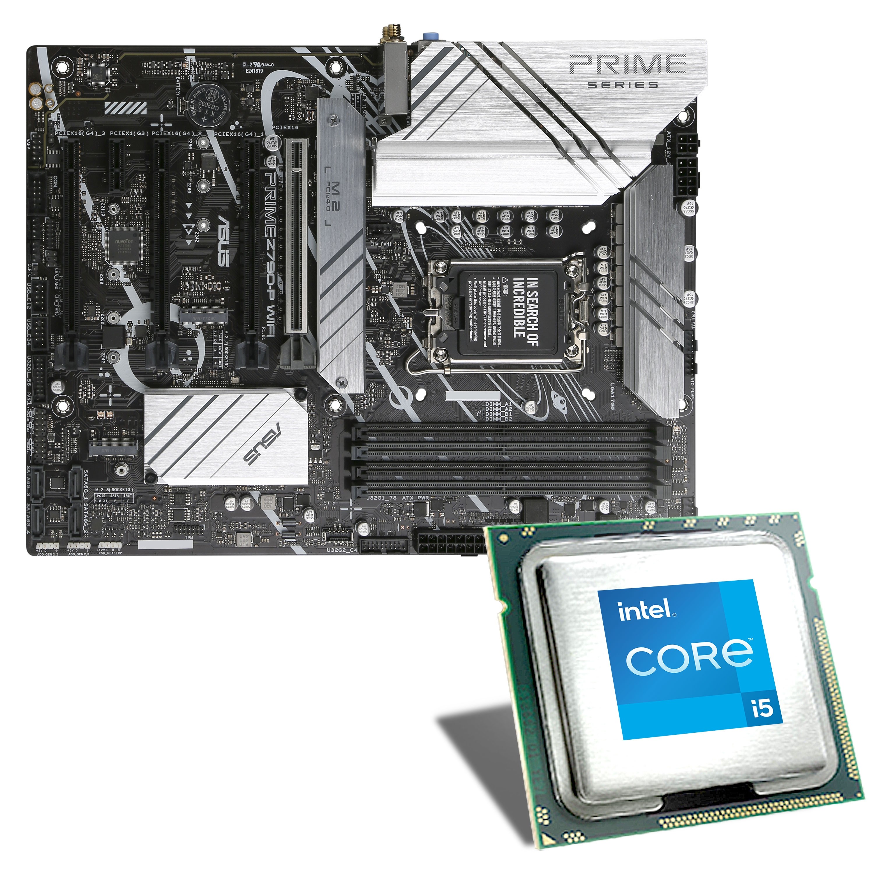 CSL Computer  Intel Core i5-14600KF / ASUS PRIME Z790-P WIFI DDR5  motherboard bundle