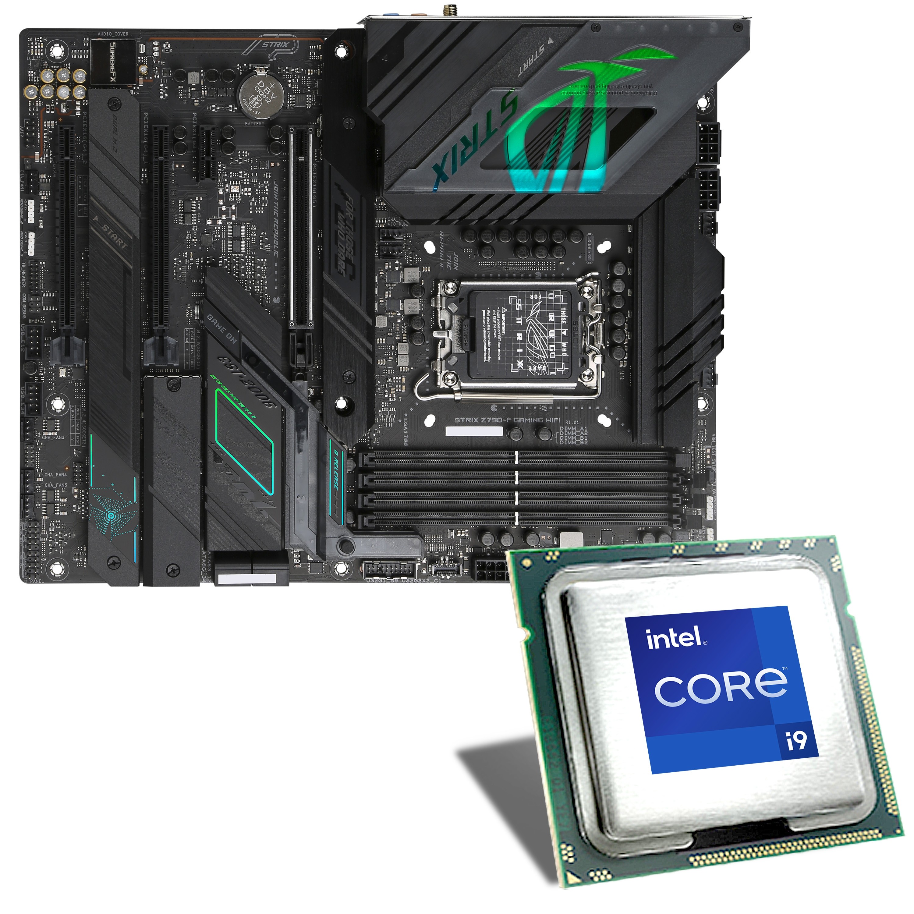 Intel Core i9 13900KF - Asus Z790 - RAM 32 Go DDR5 - Kit upgrade