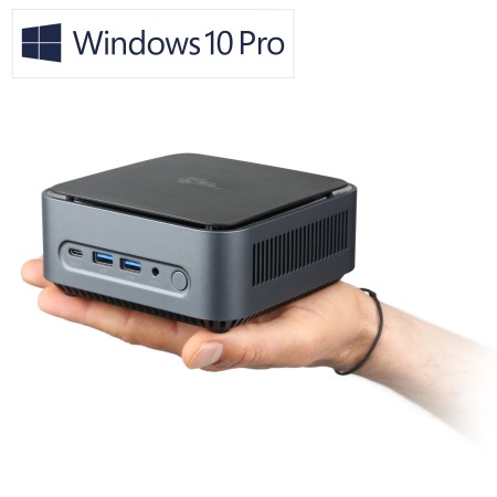 CSL Computer  Mini PC - CSL Narrow Box Premium / Windows 10 Pro /  2000GB+8GB