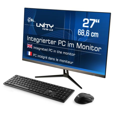 All-in-One-PC CSL Unity F27B-JLS / 1000 GB / 16 GB RAM / Windows 11 Home -  CSL Computer
