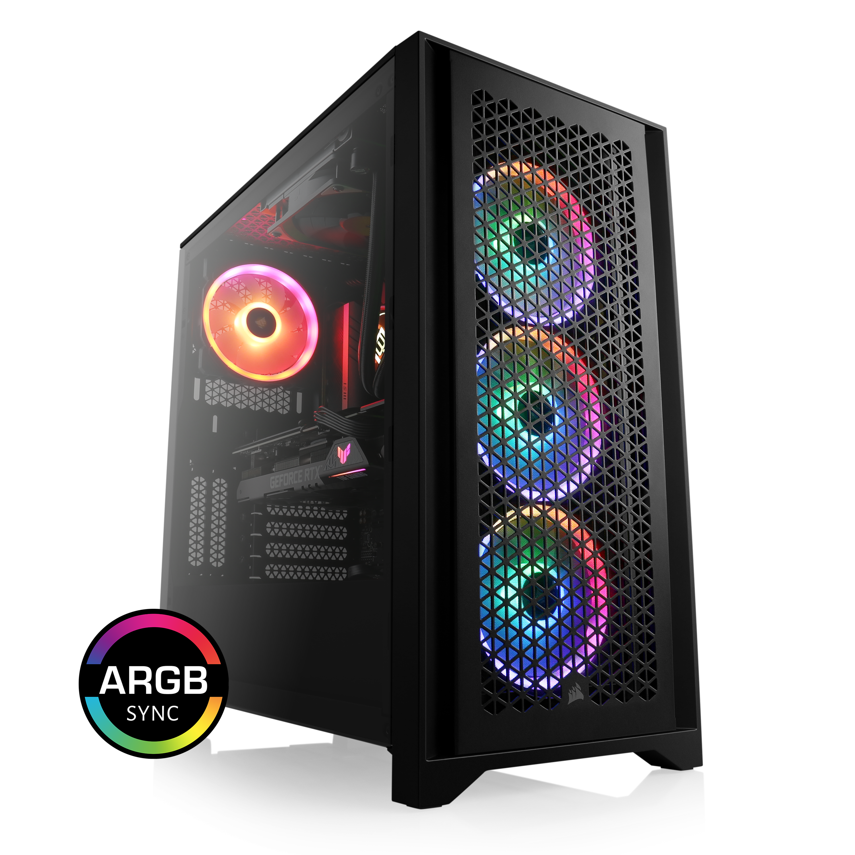 Caja PC Gaming Aerocool RIFT Blanco, Franja LED RGB, Ventilador 12cm - Caja  PC - Los mejores precios