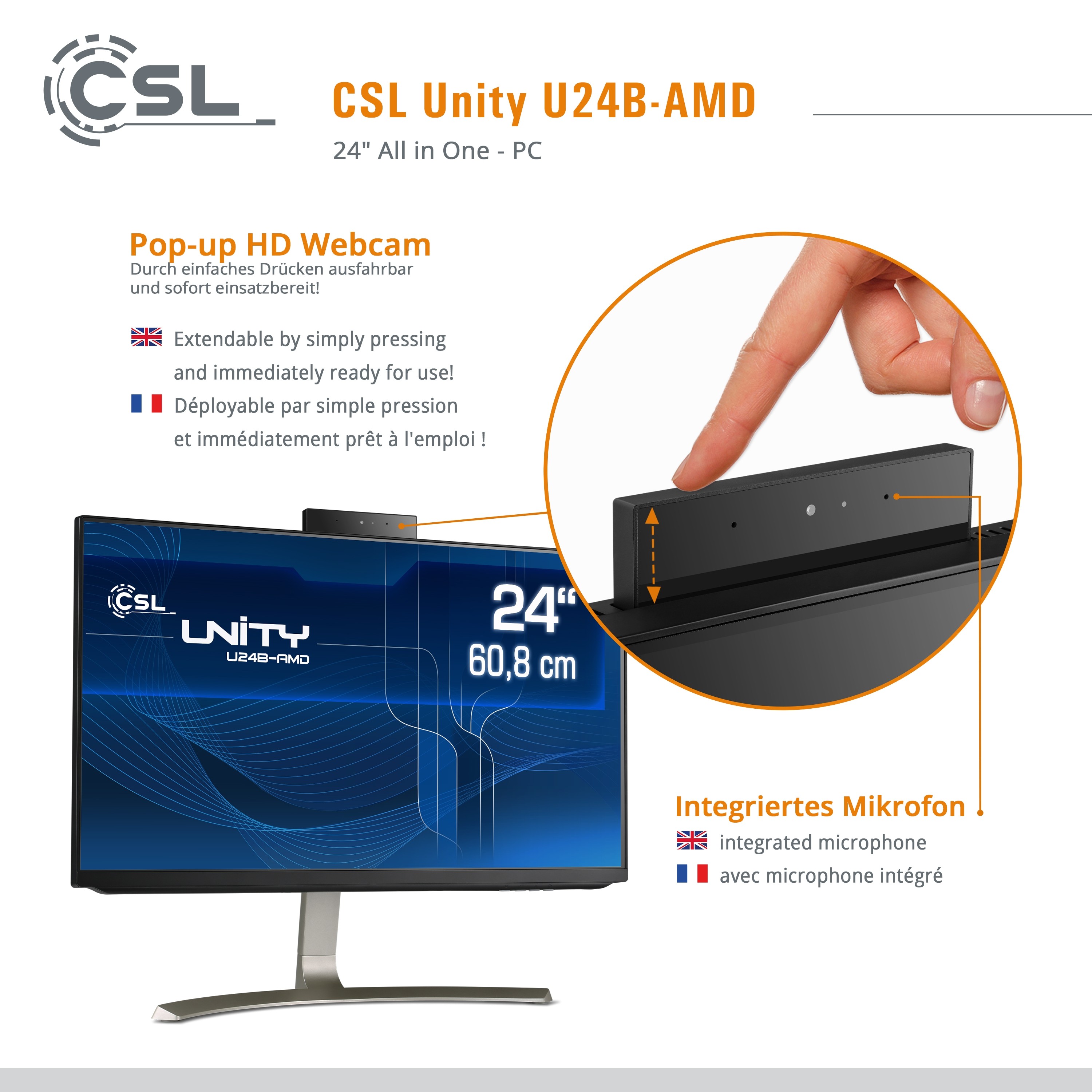 CSL Computer  PC de streaming - librement configurables de l'entrée de  gamme au haut de gamme