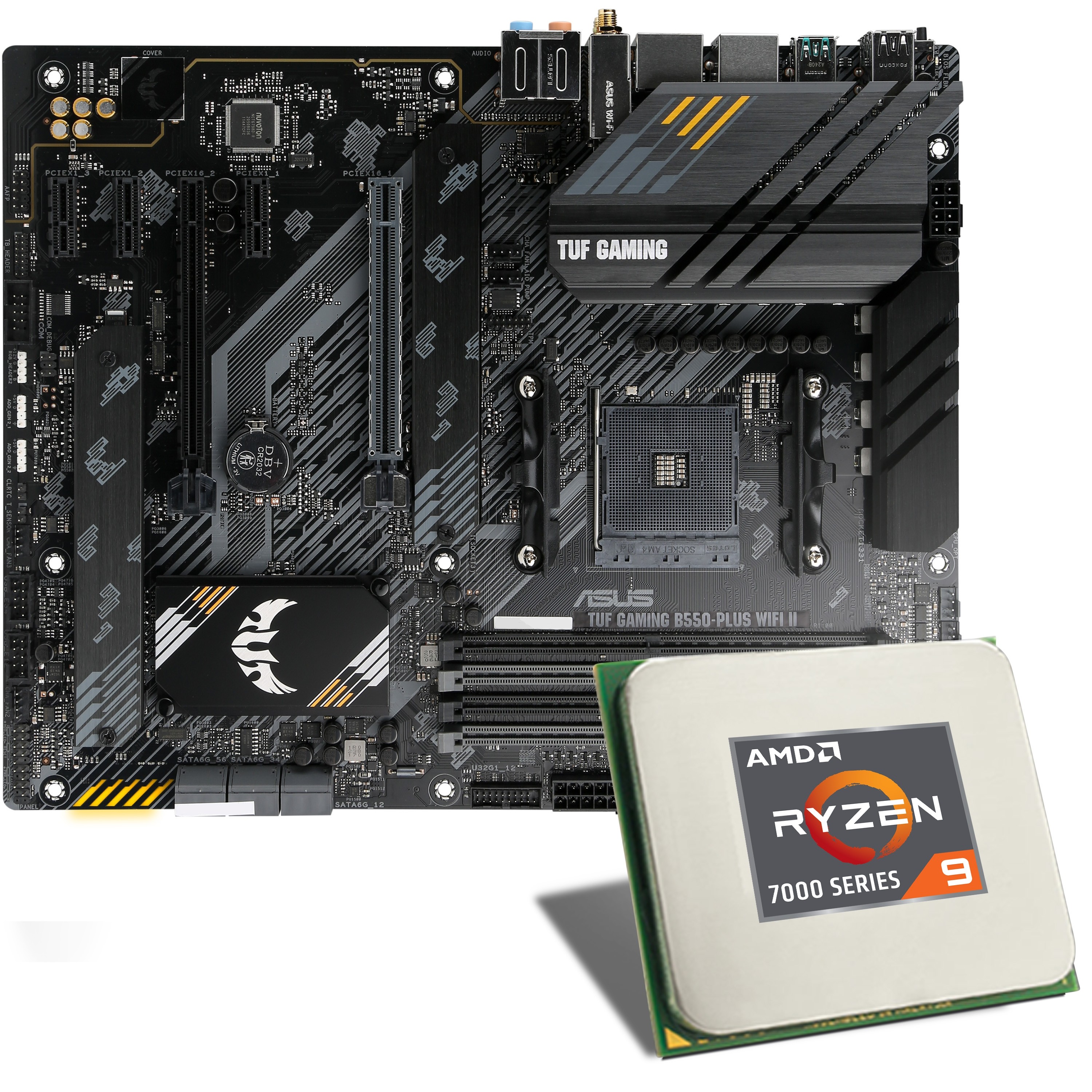 Asus TUF GAMING B550-PLUS Carte mère Socket (PC) AMD AM4 Facteur