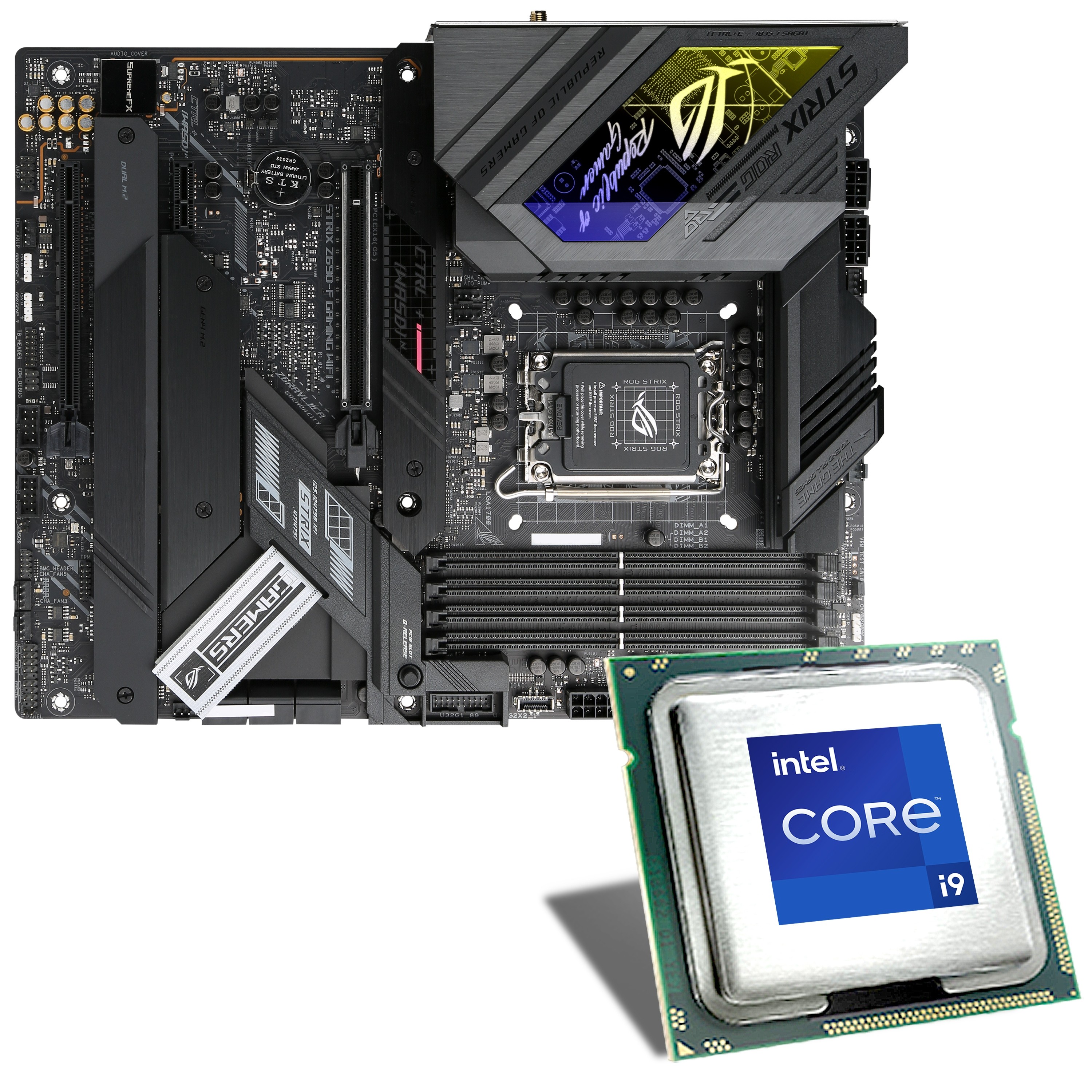 Carte Mère Micro-Atx DDR4 16GB RAM Intel Core i9 12 13 Gen Gaming