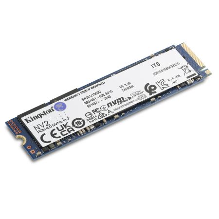 SSD M2 Nvme 1 To lecture: 7000 Mo/s, écriture: 6000 Mo/sKingston