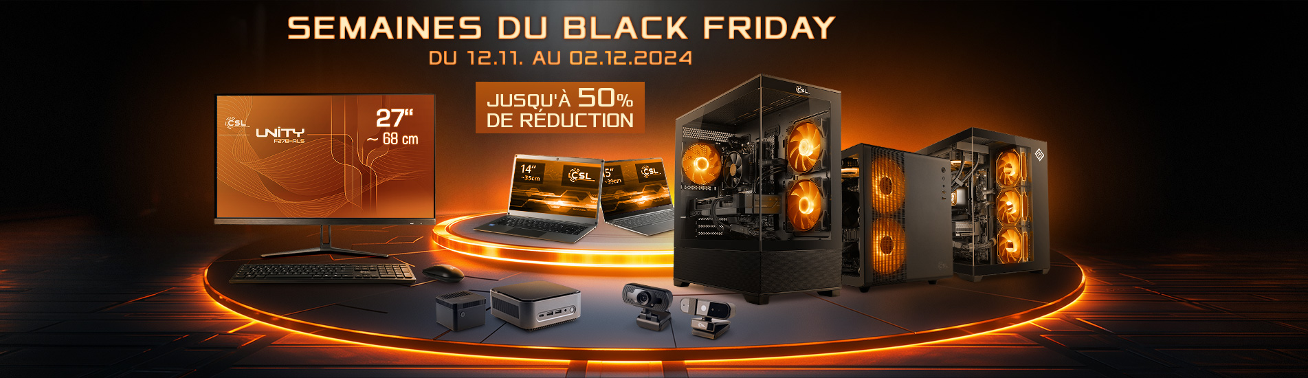 Les semaines du Black Friday chez CSL