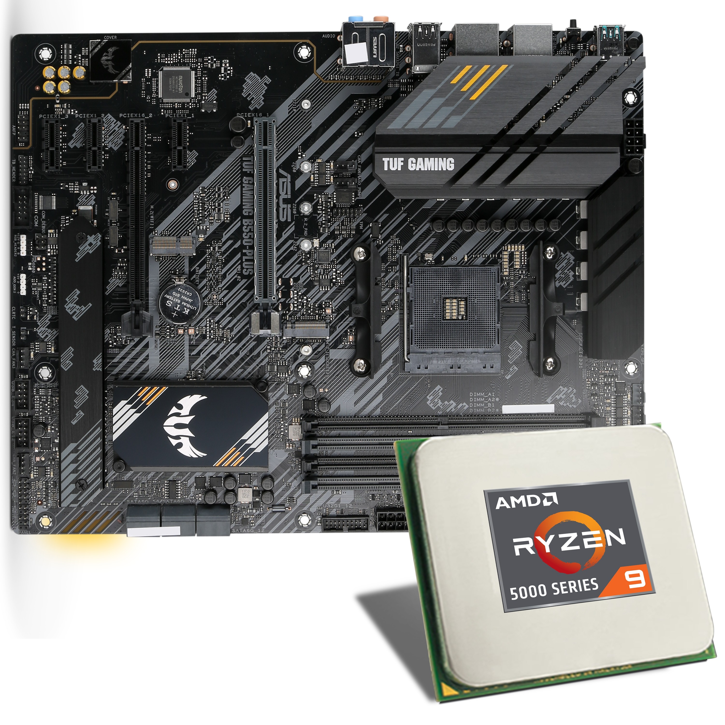 CSL Computer | AMD Ryzen WIFI 9 B550-PLUS Bundle Mainboard / ASUS TUF 5900X