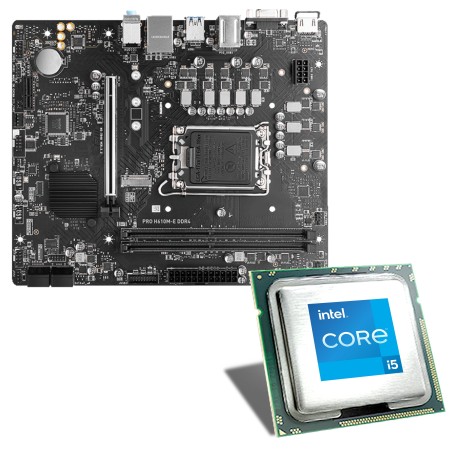 Intel Core i5-14600 / MSI PRO H610M-E DDR4 Mainboard Bundle