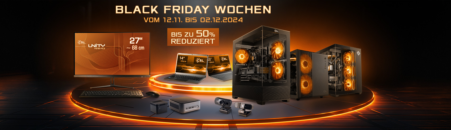 Die Black Friday Wochen bei CSL