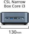 Größe Narrow Box Core i3