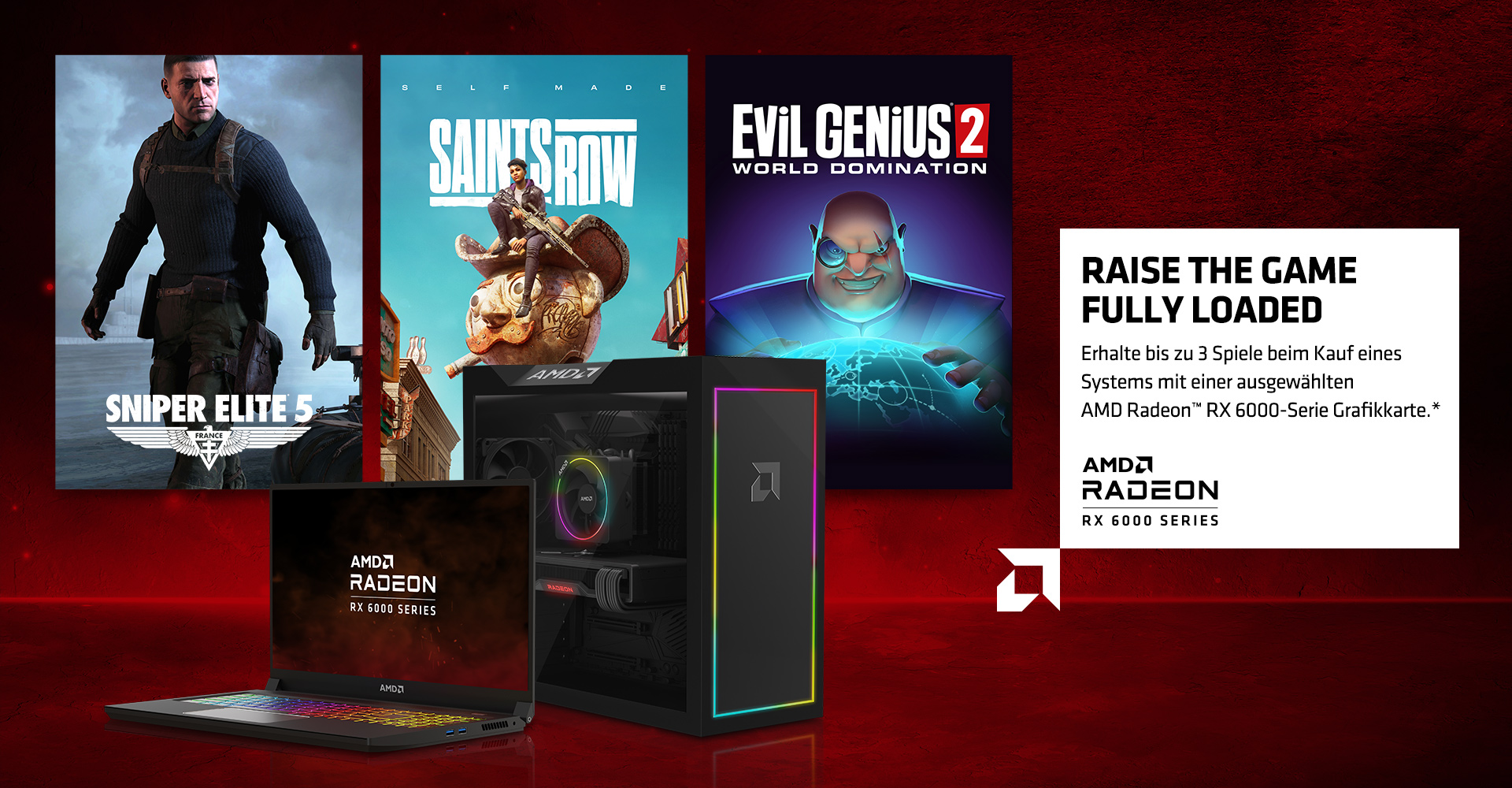 CSL Computer | AMD Radeon Raise The Game Bundle